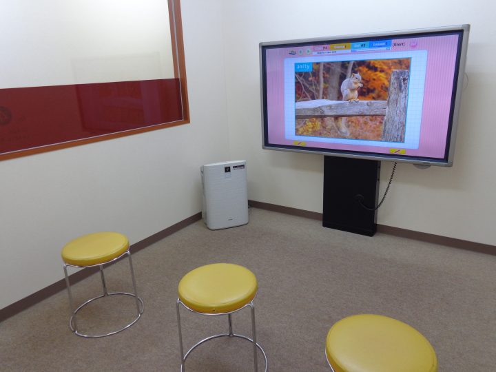 広くてきれいな教室でレッスンできます！👍松本校のこども英語・英会話教室アミティー