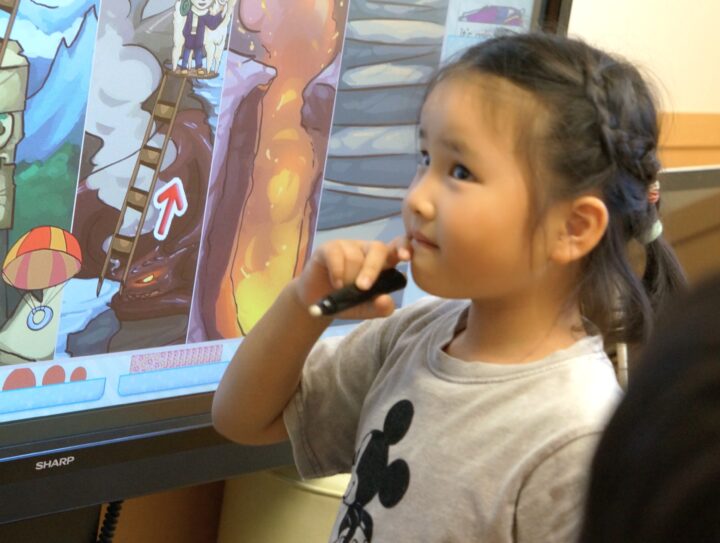 正解は何かな～？広島己斐校のこども英語・英会話教室アミティー