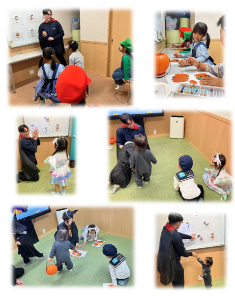 Thank you for coming to our Halloween Event!亀有校のこども英語・英会話教室アミティー