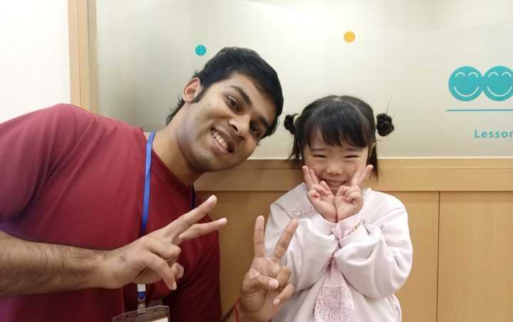 長岡校のHanaちゃん（年中さん）