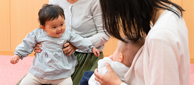 親子ペアのレッスン
